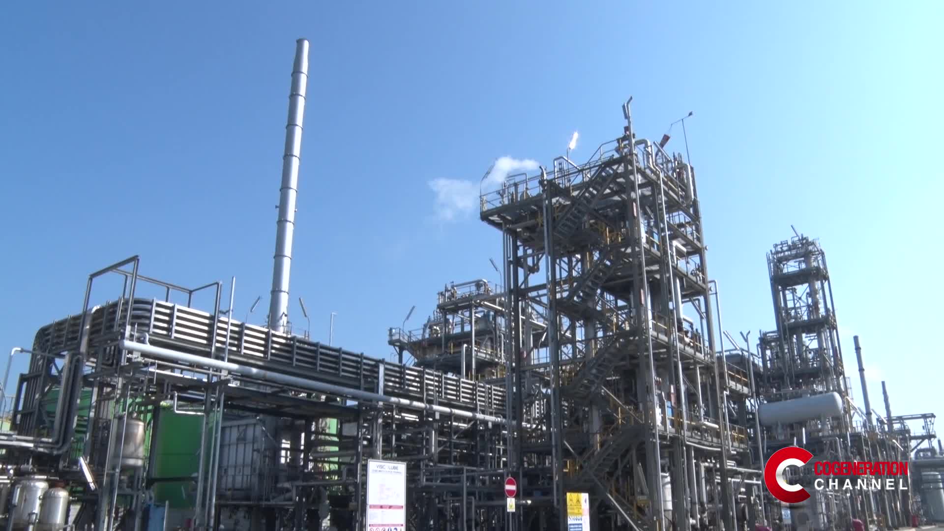 Regenerating used oil with cogeneration