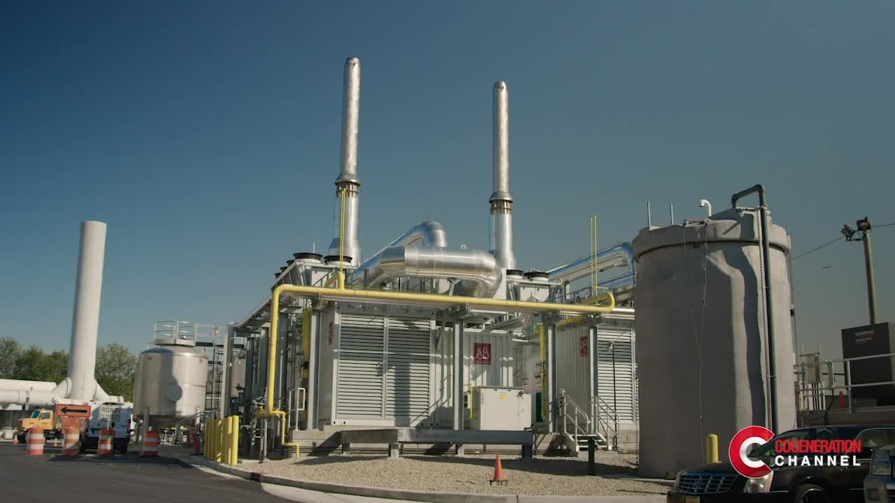 A dual fuel CHP plant at the CCMUA wastewater treatment facility
